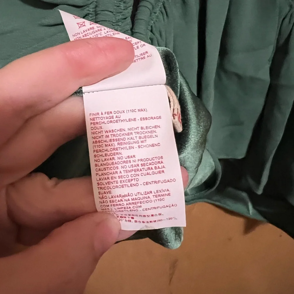 Marni Green Ruched Top - Picture 5 of 7